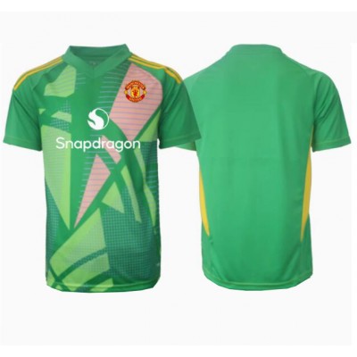 Fotbalové Dres Manchester United Brankářské Alternativní 2024-25 Krátký Rukáv Fotbalové Dres Manchester United Brankářské Alternativní 2024-25 Krátký Rukáv